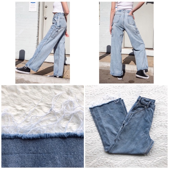 Talia light wash carpenter jeans Clearance